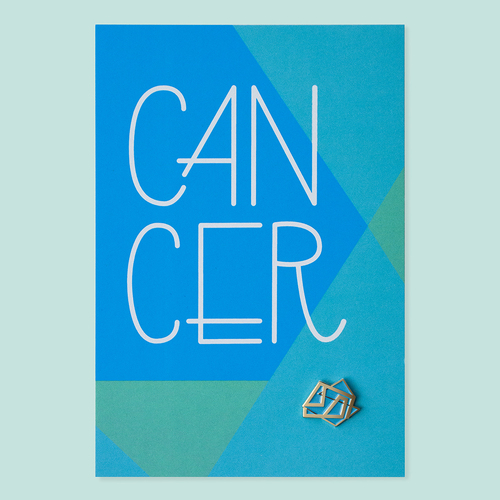 Cancer pin + post
