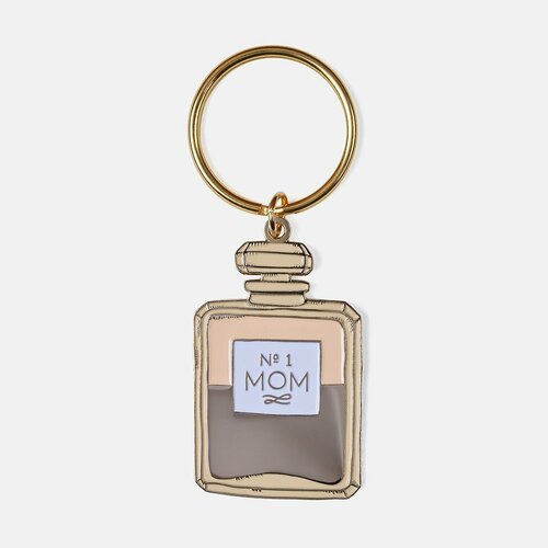 No1 Mom Perfume Keychain