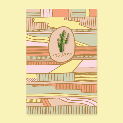 Saguaro pin + post 