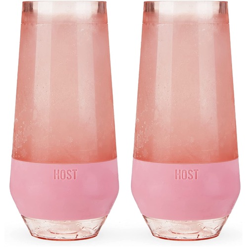 Champagne FREEZE Cooling Cups in Blush Tint by HOST