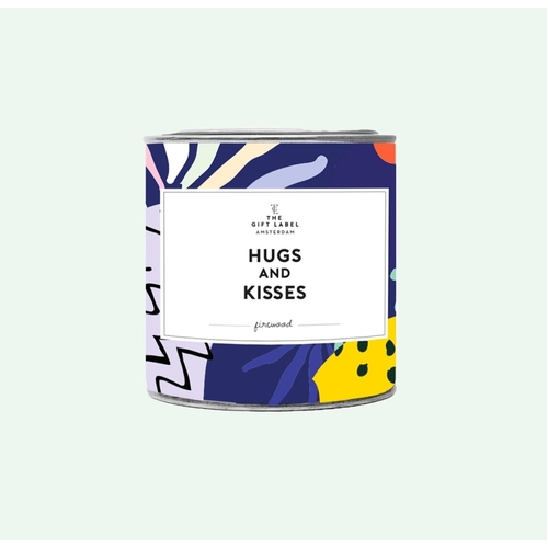 Hugs And Kisses Candle Tin 310g - Fresh Cotton