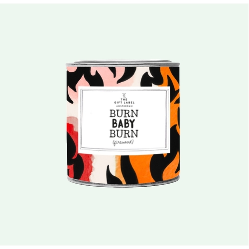 Burn Baby Burn Candle Tin 310g - Jasmine Vanilla