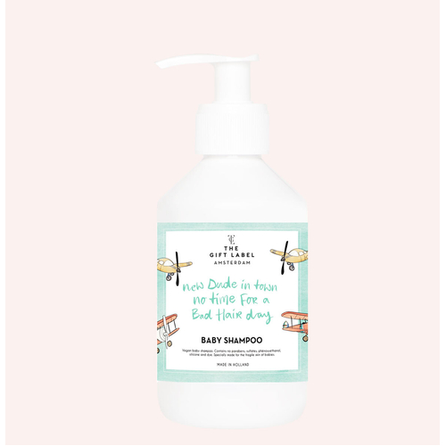 New Dude in Town No Time For A Bad Hair Day Baby Shampoo