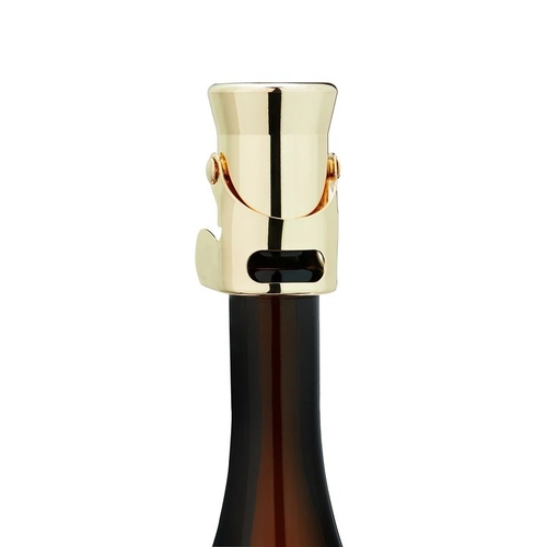 Viski Gold Heavyweight Champagne Stopper