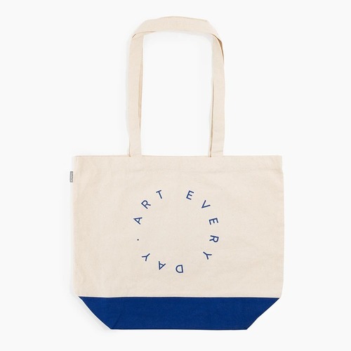 Art Every Day Tote in Cobalt