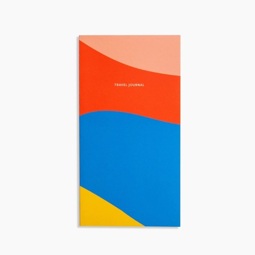 Travel Journal in Colorblock