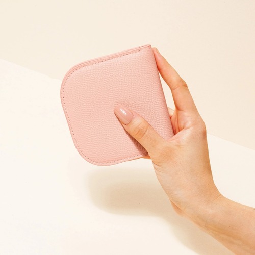 Dome Wallet in Pink