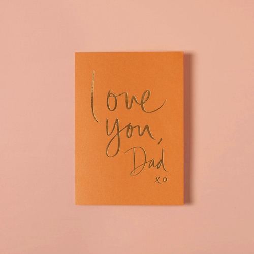 Love You Dad xo Mustard.