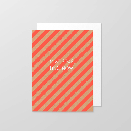 Mistletoe Now Small Card