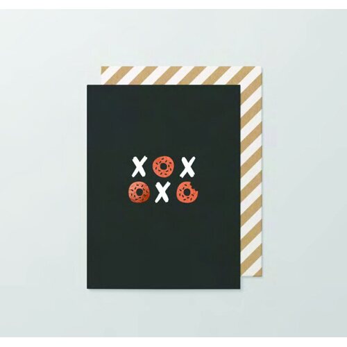 XOXO Donut small card