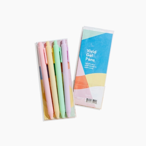 Vivid Gel Pen Set in Pastel