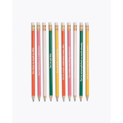 Write On Pencil Set - Compliments