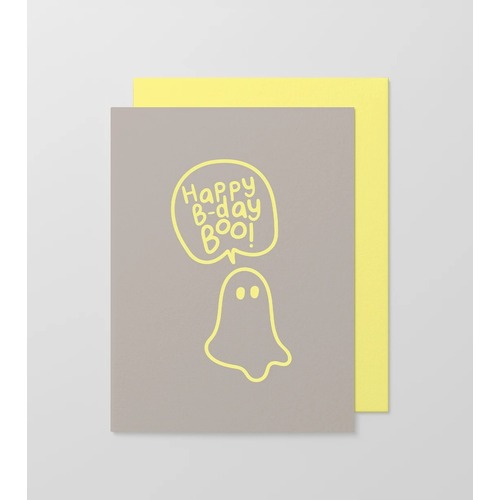Happy B-Day Boo Small Card