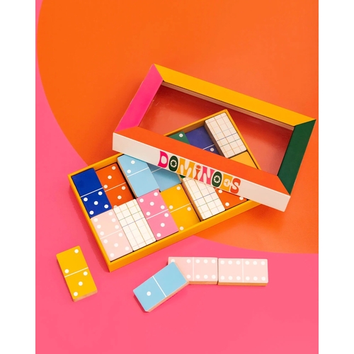 Game Night! Colorblock Dominoes