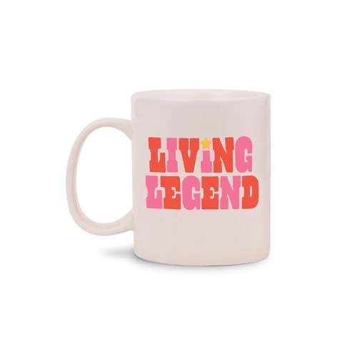 Hot Stuff Ceramic Mug, Living Legend