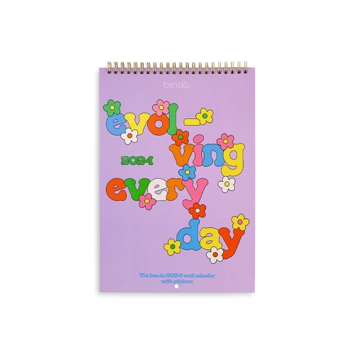 Wall Calendar, Evolving Everyday 2024