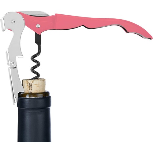 Soft-Touch Double-Hinged Corkscrew - Pink