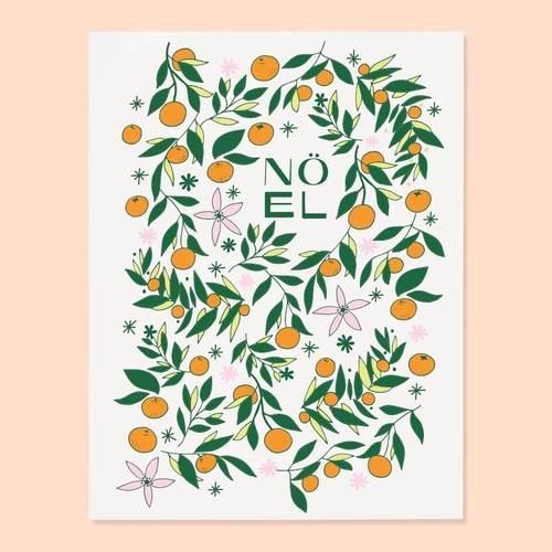 Citrus Noel card