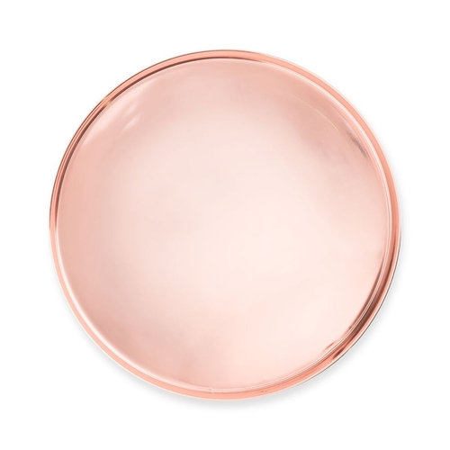 Round Copper Serving Tray by Viski