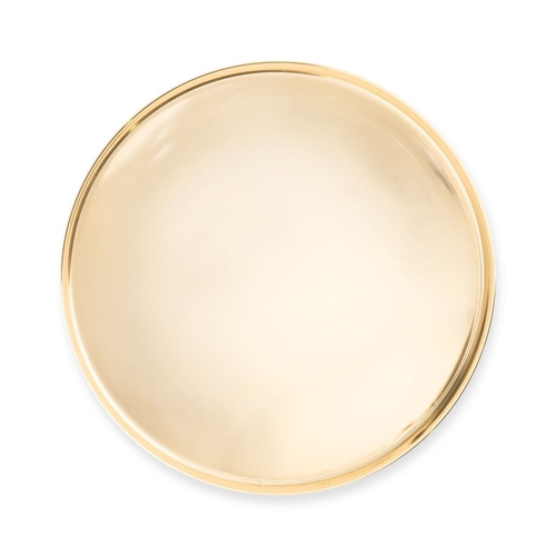 Round Gold Serving Tray by Viski