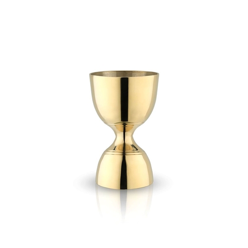 Gold Canterbury Jigger by Viski