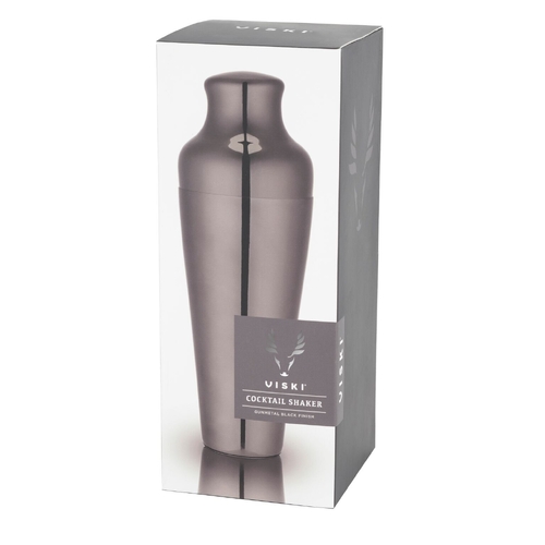 Viski Gunmetal Parisian Cocktail Shaker