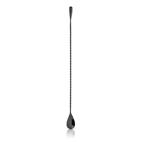 40cm Gunmetal Weighted Barspoon by Viski