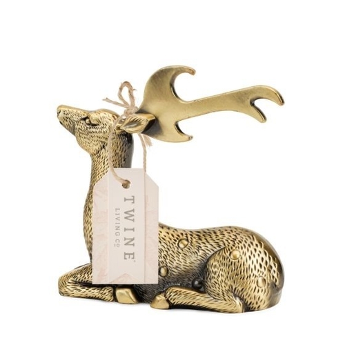 Gilded Deer Bottle Opener by Twine