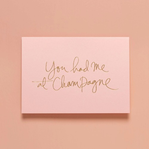 You Had Me At Champagne Peony Pink