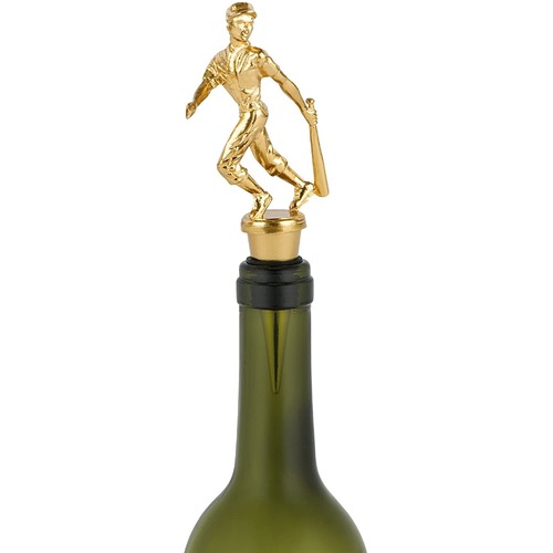 Baseball Trophy Wine Stopper by Foster & Rye