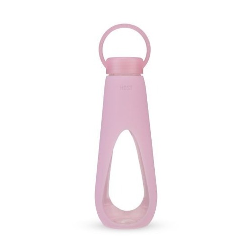 REVIVE Glass Water Bottle Pink by HOST.