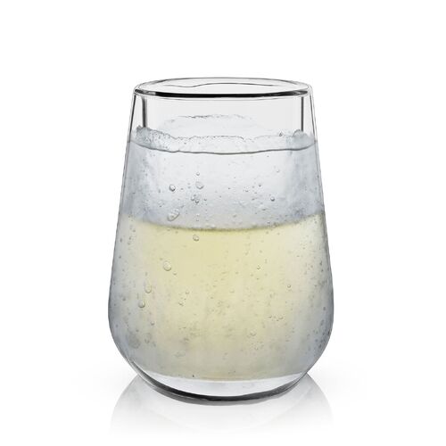 Glacier Double-Walled Chilling Wine Glass by Viski