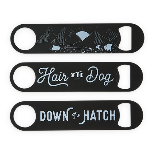 Assorted Matte Black Blade Openers by Foster & Rye