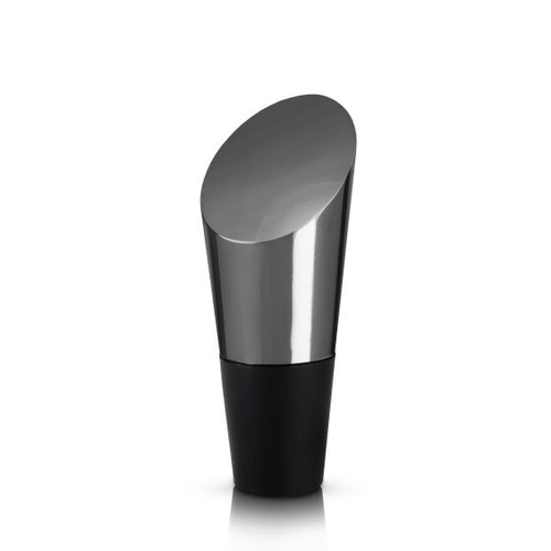 Warren™ Gunmetal Black Heavyweight Bottle Stopper by Viski
