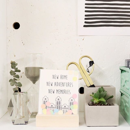 New Home New Adventures New Memories Confetti Card