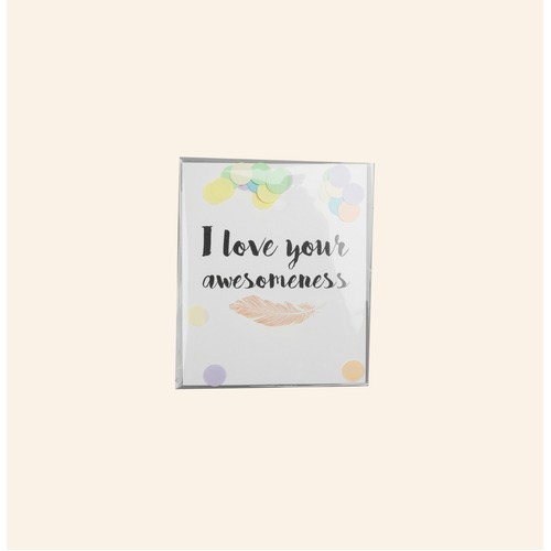 I Love Your Awesomeness Confetti Card