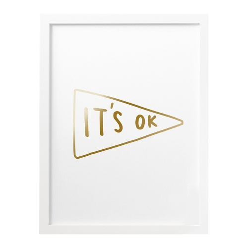 Its ok foil print D