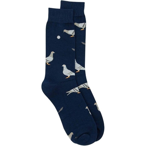 Pigeon Navy Socks - Medium