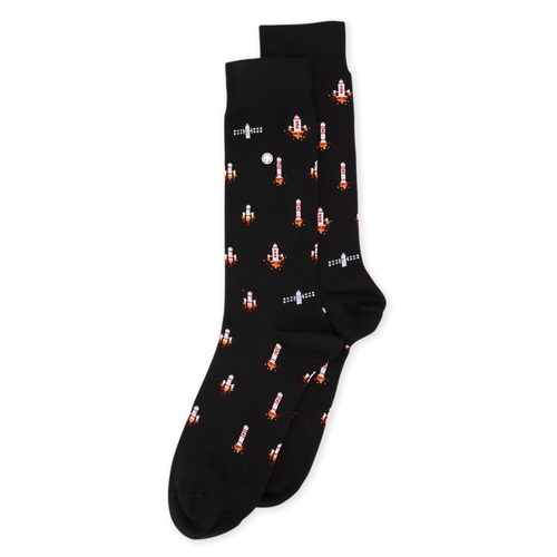 Rockets in Space Socks - Medium