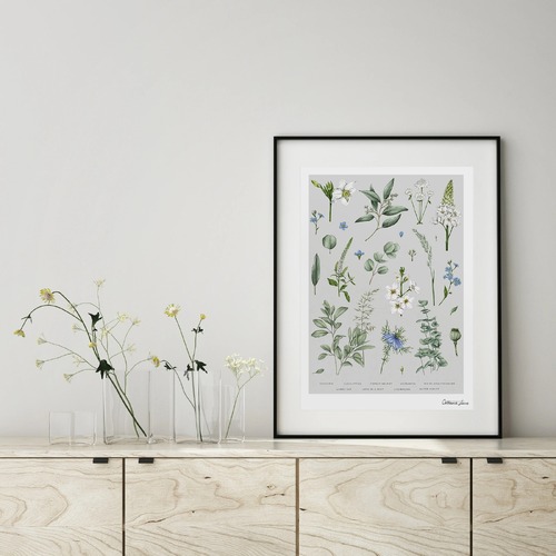 Botanical Ethereal Art Print
