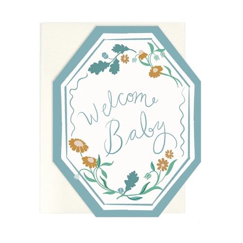 Welcome Baby Die Cut 