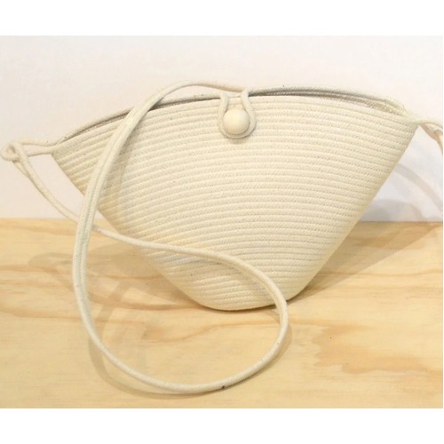 Button Bag Ivory