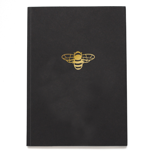 Bee Notebook - Black