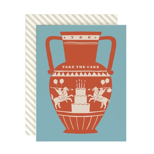 Take the Cake Grecian Vase