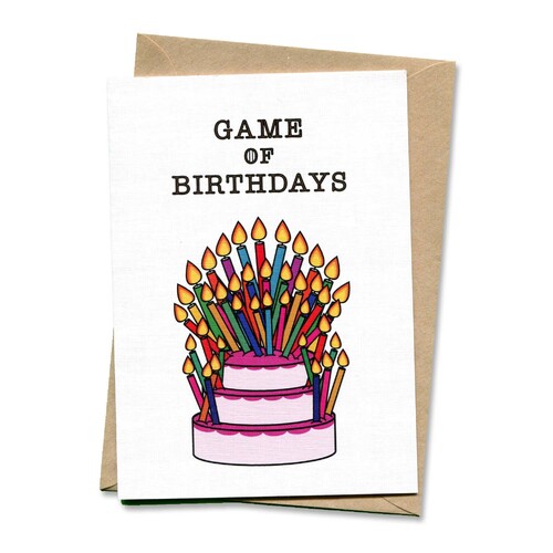 Game of Birthdays Game of Thrones