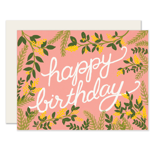 Botanical Birthday