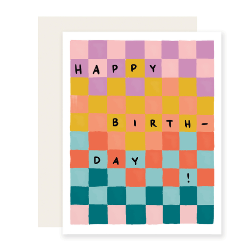 Birthday Checkerboard