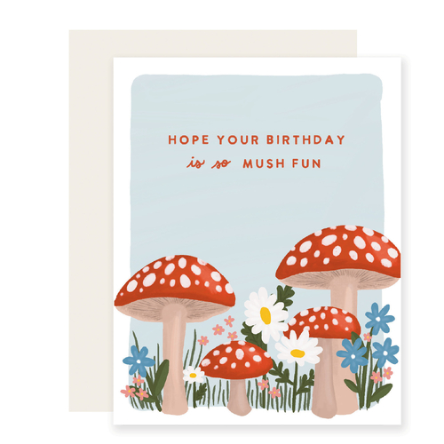 Mushroom  Birthday