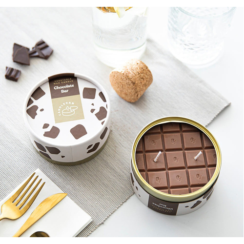 Chocolate Bar Scented Soy Candle Can