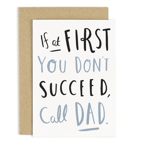 Call Dad Father's Day Card